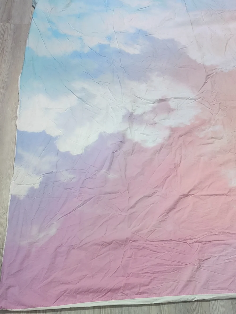 Pottery Barn Teen PBteen Full Queen Duvet Sham Pastel Watercolor Organic Cotton